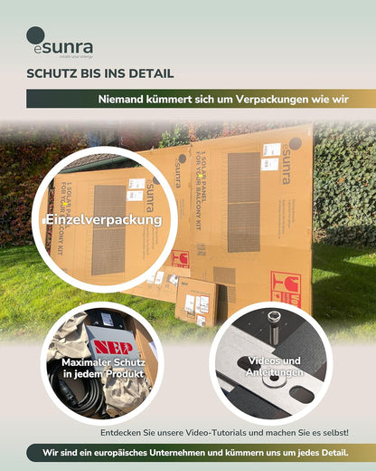 Microomvormer van NEP BDM800VA - Plug and Play - MPPT-efficiëntie > 99,5% - 5 m netsnoer - app voor bewaking van de productie in real-time