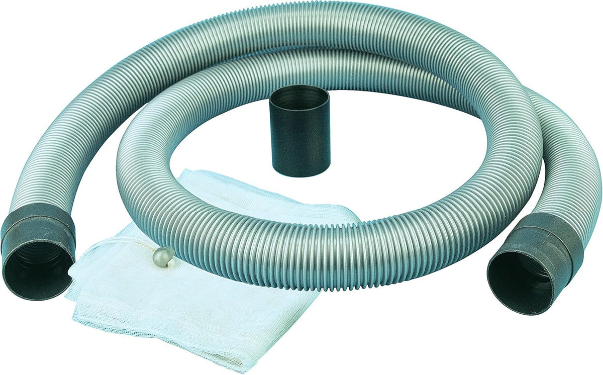 Oase 50529 PondoVac Classic Vijvermodderzuiger, 1400 W, 3000 l/u, reiniging en waterbehandeling & OASE 55448 PondoVac verlengingsafvoerset | Uitbreiding | Afvoerset | Slibstofzuiger | Afvoer