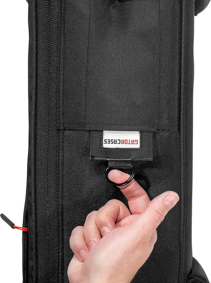 Gator Cases ICON serie Premium weerbestendige gigbag voor basgitaren met TSA bagageslot-vriendelijke ritstrekkers (G-ICONBASS)