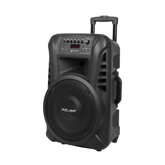 Draadloze Microfoonset – Actieve Speaker – Bluetooth Speaker – Karaoke Microfoon – Presentatie Microfoon – 12 Inch Woofer – 40W Vermogen