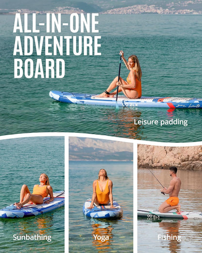 ZLX 350 cm opblaasbaar stand-up paddleboard