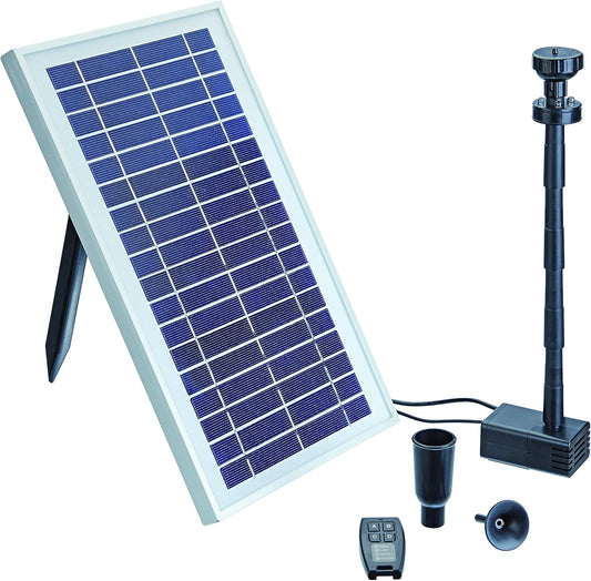 Pontec 43325 PondoSolar 600 Control Waterspel, pomp, fontein, zonne-energie, set
