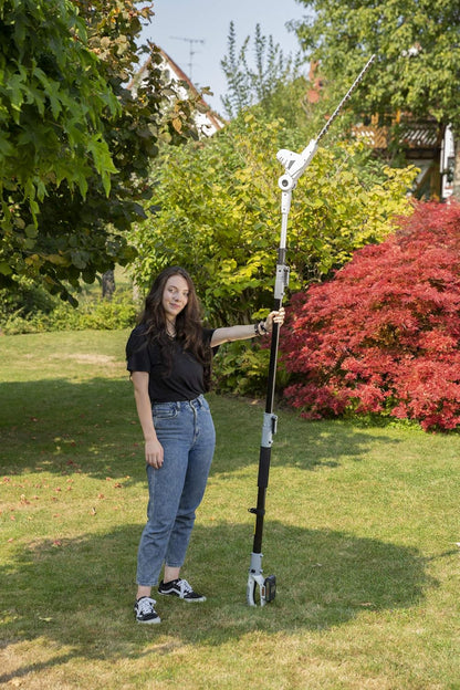 IKRA Accu Telescopische Heggenschaar ICPH 2040, incl. 2x accu 20V, snellader & schouderriem