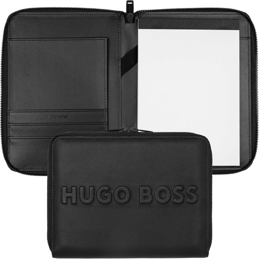 Hugo Boss Conference Folder Label Zwart A5