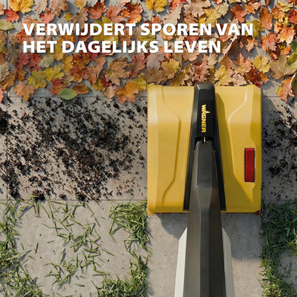 WAGNER multifunctionele terrasreiniger Levaro Powerbrush 18V (batterij en lader zijn niet bij de levering inbegrepen) - voor ongecompliceerde onderhoudsreiniging van buitenruimtes