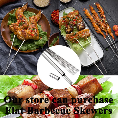 WILLBBQ Commerciële kwaliteit draagbare houtskoolgrills meerdere maten Hibachi BBQ lamspies gevouwen camping barbecue grill voor tuin achtertuin feest picknick reizen buiten koken gebruik (80 x 18 x