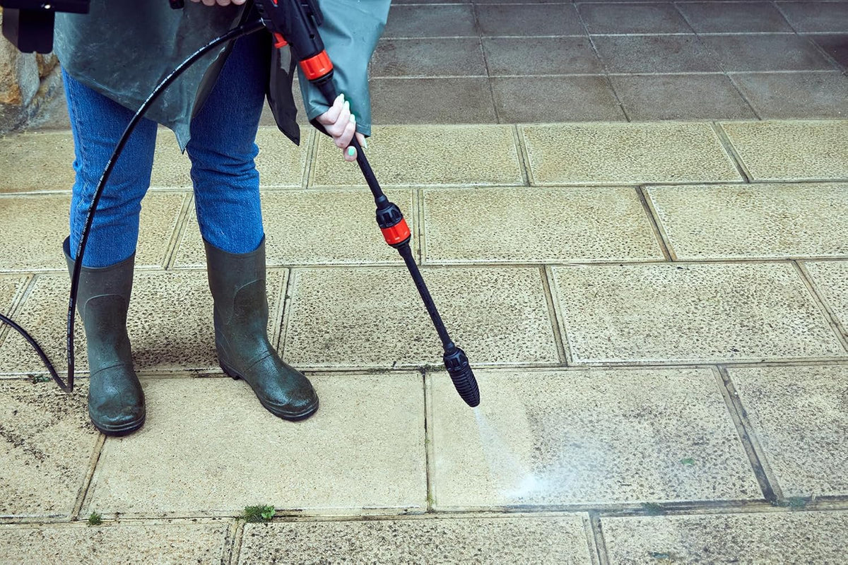 Hogedrukreiniger – Waterreiniger – Spuitreiniger – Schoonmaakapparaat – Drukspuit – 120 Bar Max Druk – No Force Pistool Met 3 Meter Slang