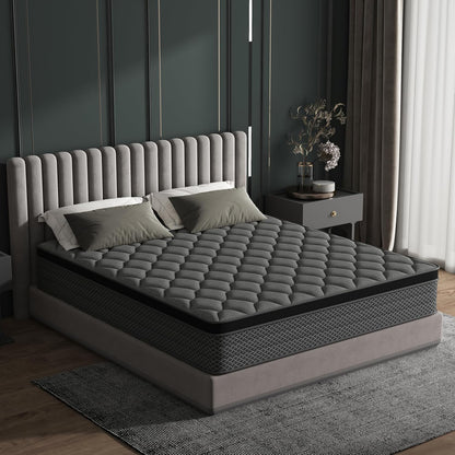 Matras 160 x 200 cm, boxspringbed, hardheidsgraad H3, geschikt voor kinderen en volwassenen, Öko-Tex gecertificeerd, ergonomisch matras met 7 zones, hoogte 20 cm