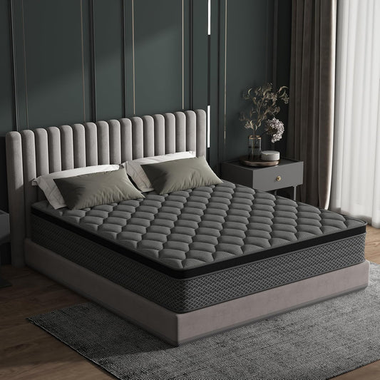 Matras 160 x 200 cm, boxspringbed, hardheidsgraad H3, geschikt voor kinderen en volwassenen, Öko-Tex gecertificeerd, ergonomisch matras met 7 zones, hoogte 20 cm