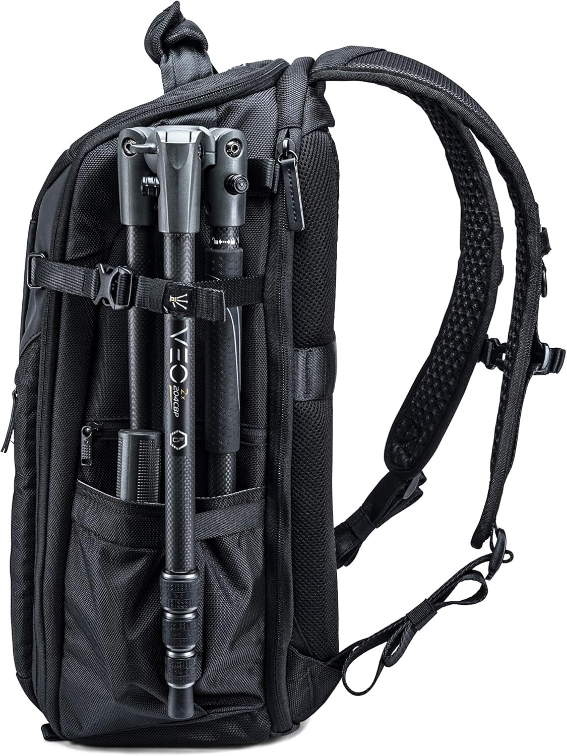 Camera-Rugzak Zwart 48 Cm – Cameratas – Fotorugzak – Fototas – Rugzak Voor Camera – Voor Laptop Tot 15 Inch – Met Regenhoes Inbegrepen