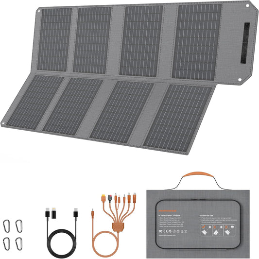 Draagbaar zonnepaneel van 80 W