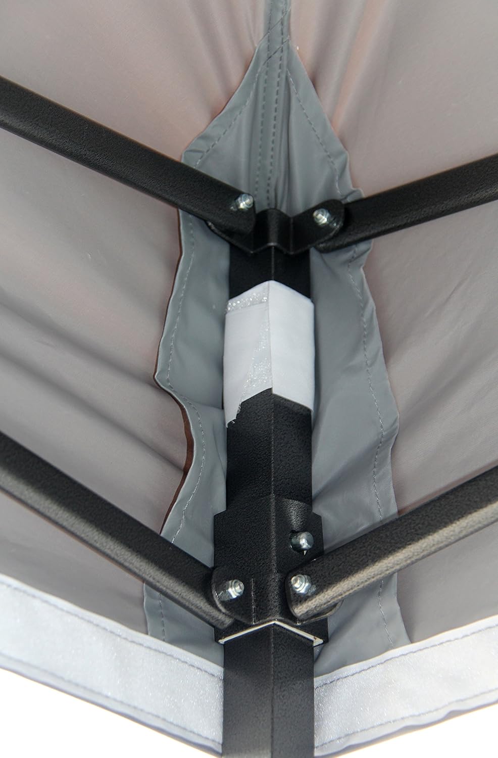 All Seasons Gazebos 2x2 Volledig Waterdichte Pop Up Gazebo Met Accessoires - Metallic Grijs