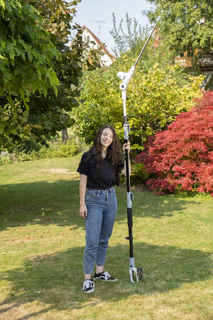 IKRA Accu Telescopische Heggenschaar ICPH 2040, incl. 2x accu 20V, snellader & schouderriem