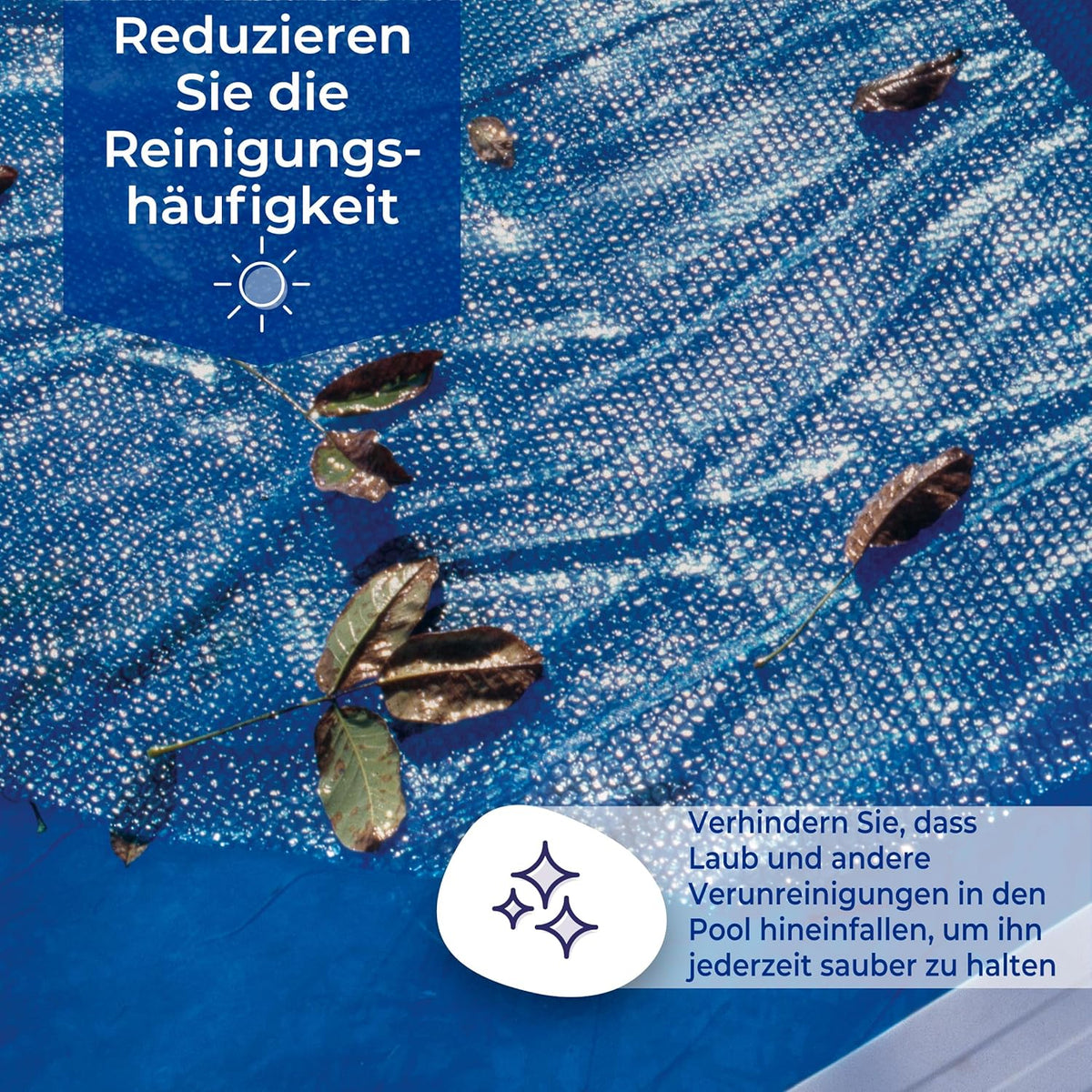 Gre CPROV700 Zomer Luchtkussenhoes, Blauw, 672 x 445 x 0.2 cm