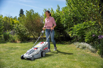 Elektrische Grasmaaier – Gazonmaaier – Duwmaaier – Tuinmaaier – Maaimachine – 1600 Watt Krachtige Motor – 5-standen Maaihoogte 30-75 mm