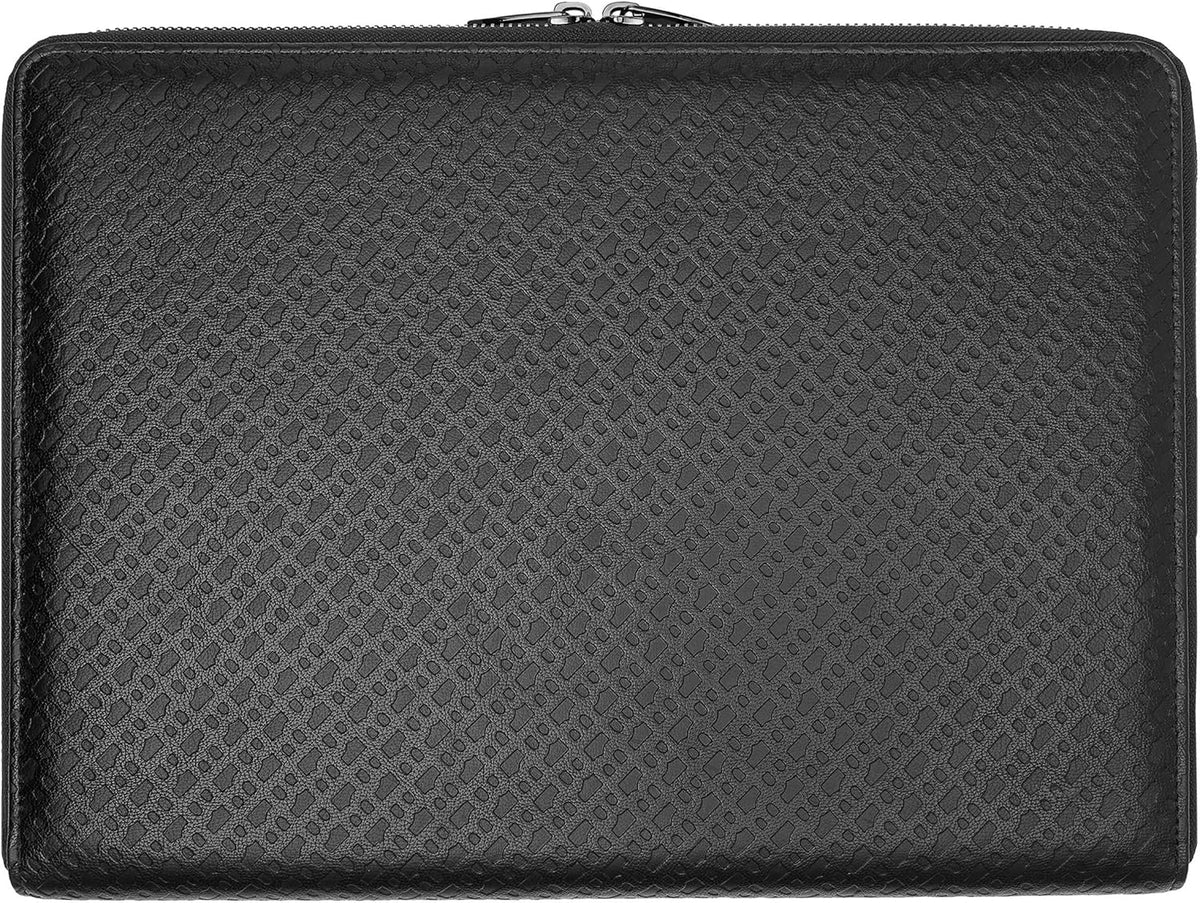 HUGO BOSS Monogram Conference Folder L Black