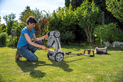 IKRA Elektrische Grasmaaier IERM 2043 T, 2000W, 5-standen maaihoogteverstelling 30-75mm, maaibreedte 43cm, incl. mulchkit