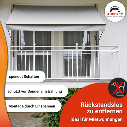 Angerer Klemluifel Style 400 cm stijl antraciet