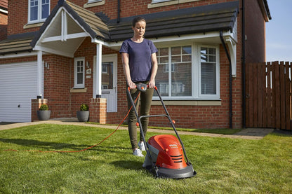 Elektrische Hover Grasmaaier – Hover Mower – Elektrische Maaier – Grasmaaier Met Grasopvang – Compacte Tuinmaaier – 1400 Watt Motor – 15 Liter Grasbox