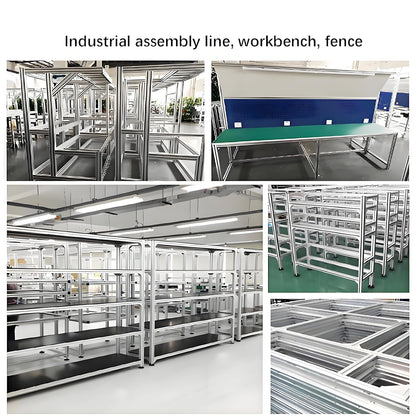 Alu profiel 20x20 – Aluminium Extrusie – V-groef Profiel – Lineair Profiel – CNC Profiel – 2 Stuks 1500mm – Geanodiseerd Zwart Aluminium – Europese Standaard