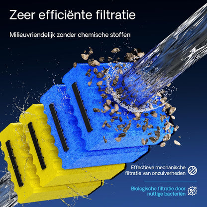 Bio-vijverfilter set 90.000 l SuperEco vijverpomp 80 W UVC-unit 72 W