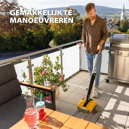 WAGNER multifunctionele terrasreiniger Levaro Powerbrush 18V (batterij en lader zijn niet bij de levering inbegrepen) - voor ongecompliceerde onderhoudsreiniging van buitenruimtes