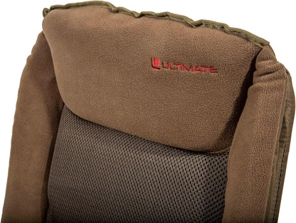 Vissersstoel – Karperstoel – Visstoel – Outdoor Stoel – Recliner Stoel – Verstelbare Rugleuning – Microfleece Bekleding – Extra Stabiel Frame