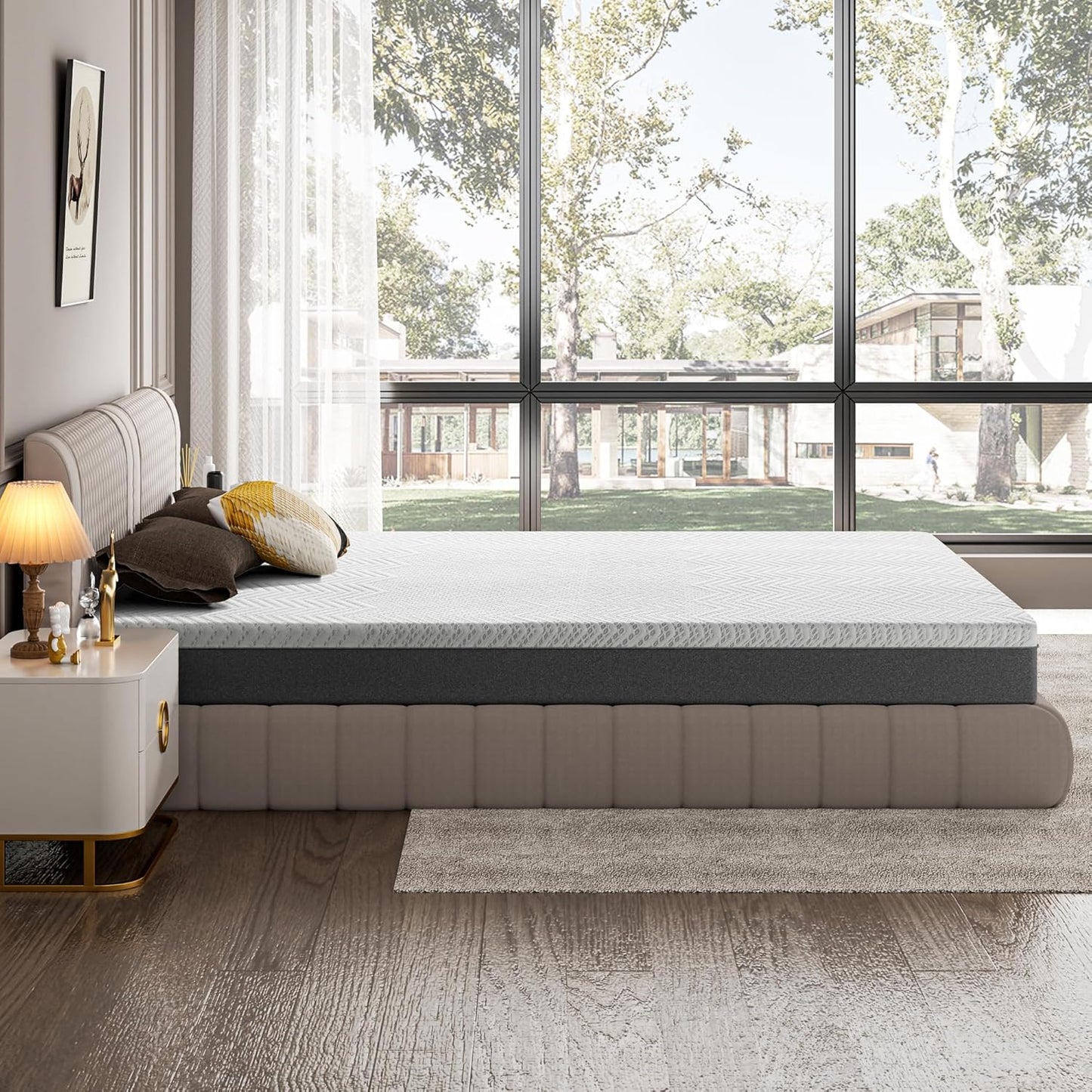 Koudschuim Matras – 7-Zones Matras – Orthopedisch Matras – Hypoallergeen Matras – Medium Stevig Matras – 120x200 cm – Afneembare Wasbare Hoes