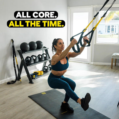 TRX ALL-IN-ONE Chassis Training: Bodyweight Resistance System | Full Body Training for Home and Travel - QUORE