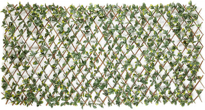 Bayberry decoratieve weerbestendige inkijkbescherming voor tuin en balkon - in grootte verstelbaar en geluidsisolerend 100 x 200 cm