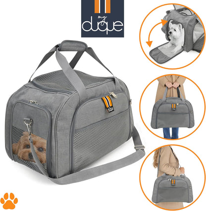 CARRY TRIO 3 in 1 Complete Pet Set, Max Load 12kg/26.5lb. Compact Fold Stroller; Huisdier Carrier, Isofix Carseat Base om Carrier te beveiligen in de auto. Te vliegen, Te Riden, Om Alles in