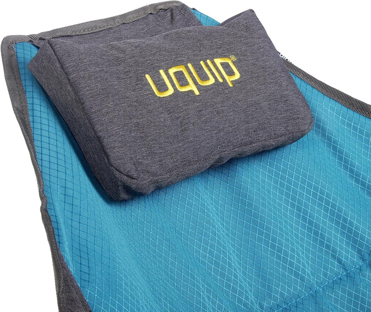 Uquip Campingstoel Rocky 2.0 strandstoel schommelstoel opknoping stoel klapstoel petrol/grijs