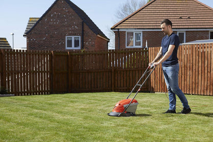 Elektrische Hover Grasmaaier – Hover Mower – Elektrische Maaier – Grasmaaier Met Grasopvang – Compacte Tuinmaaier – 1400 Watt Motor – 15 Liter Grasbox