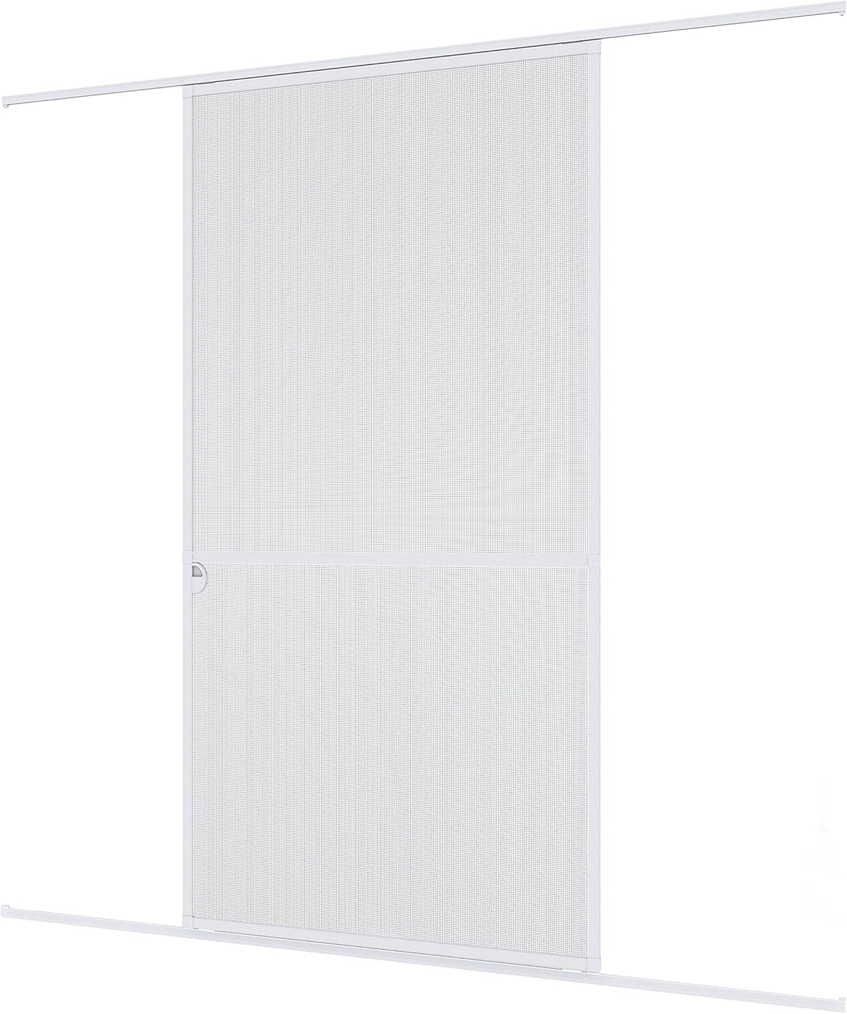Windhager Insectenbescherming Expert schuifdeur vliegenscherm aluminium frame voor deuren 120 x 240 cm wit 04317
