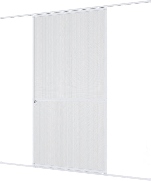 Windhager Insectenbescherming Expert schuifdeur vliegenscherm aluminium frame voor deuren 120 x 240 cm wit 04317