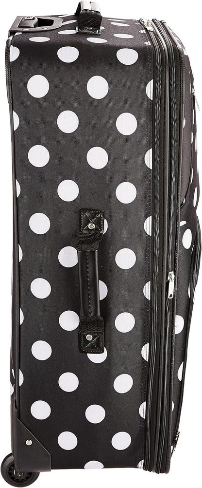 Rockland 3-delige bagageset, helder, 3-delige bagageset
