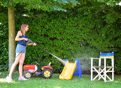 Hogedrukreiniger – Drukspuit – Waterstraler – Schoonmaakmachine – Reinigingsapparaat – 145 Bar Maximale Druk – 3 Wasprogramma’s Met Vaste En Draaibare Borstel