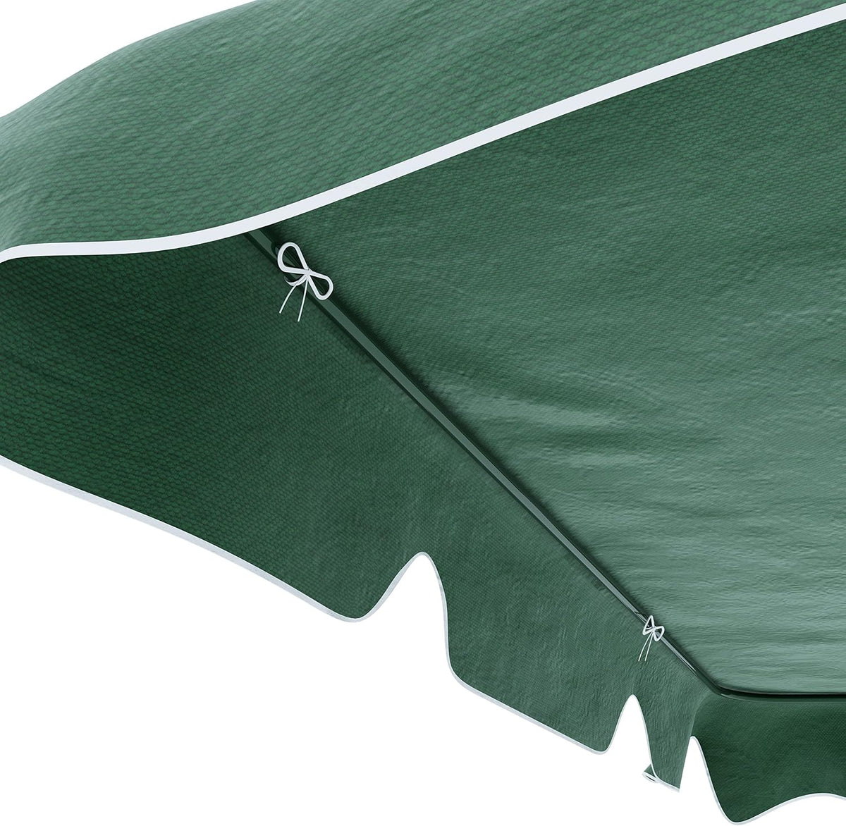 Schommelbank 3-zits met verstelbaar zonnedak, gevoerd kussen, robuust frame van gelakt staal, voor buiten, tuin, balkon, terras, zwembad, 170 x 110 x 153 cm (groen gestreept)
