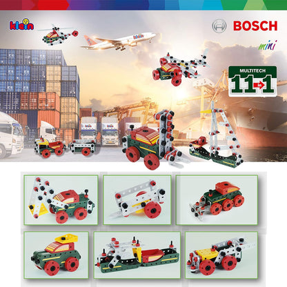 Theo Klein 8485 Bosch werkbank nr. 1 I 150 onderdelen I Inclusief accessoires | Accuschroevendraaier op batterijen met licht en geluid I Voor kinderen vanaf 3 jaar