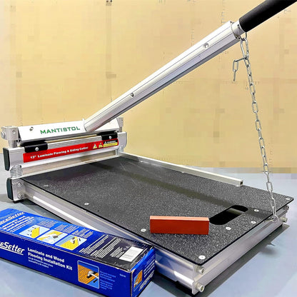 Handmatige Laminaatsnijder – Vloersnijder – Vinylsnijder – Parketsnijder – Laminaatknipper – Snijbreedte Tot 330 mm – 4 Hoekstanden 15°/30°/45°/90°