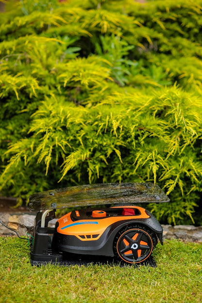 Robotgrasmaaier – Robotmaaier – Automatische Grasmaaier – Gazonschaar – Tuinmaaier – 1000 m² Werkoppervlak – Stil Met App Bediening