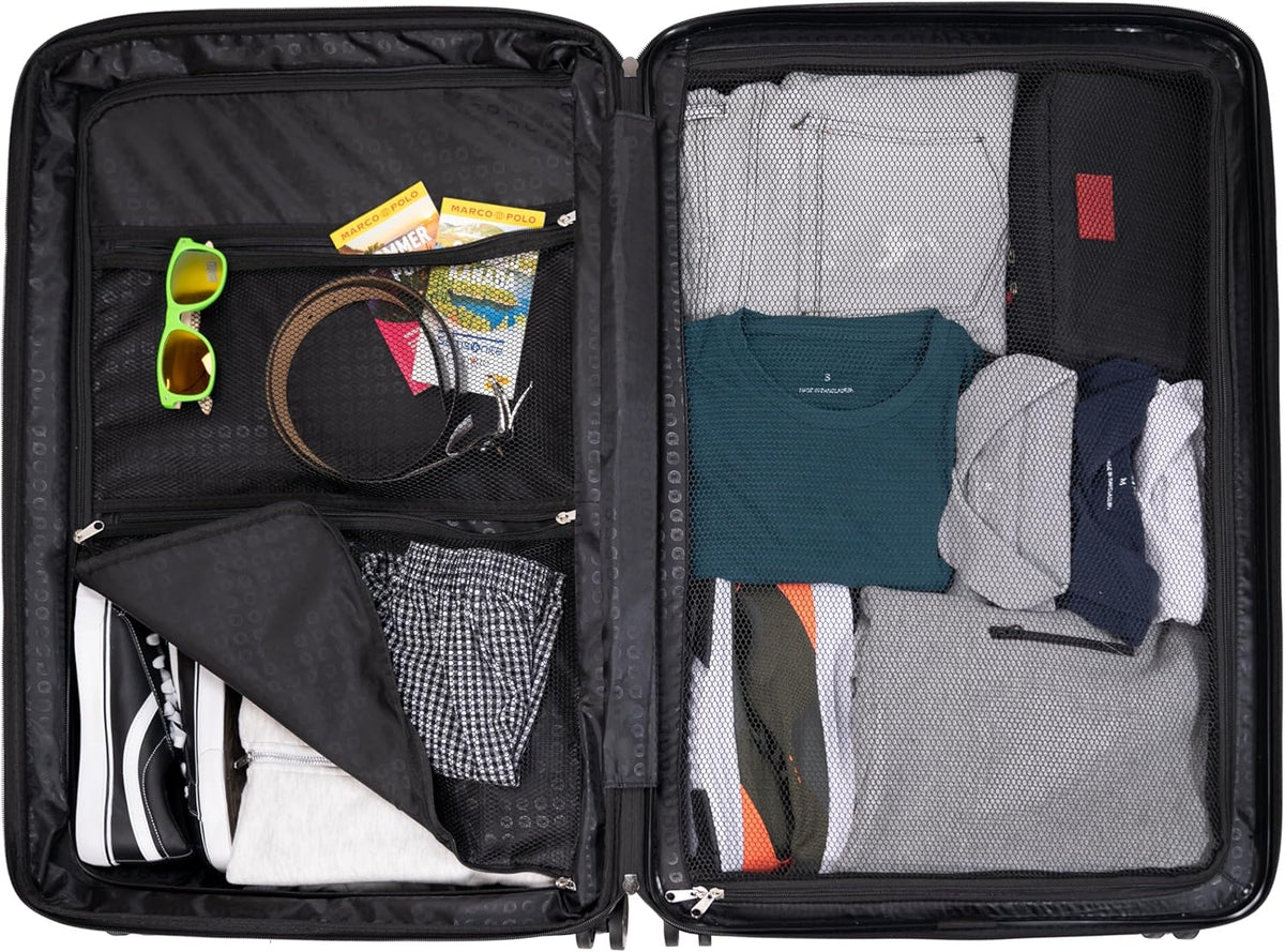 Hauptstadtkoffer Mitte - Grote hardschalige koffer, TSA, 4 wielen, check-in bagage met 8 cm volumevergroting, 77 cm, 130 liter, geel