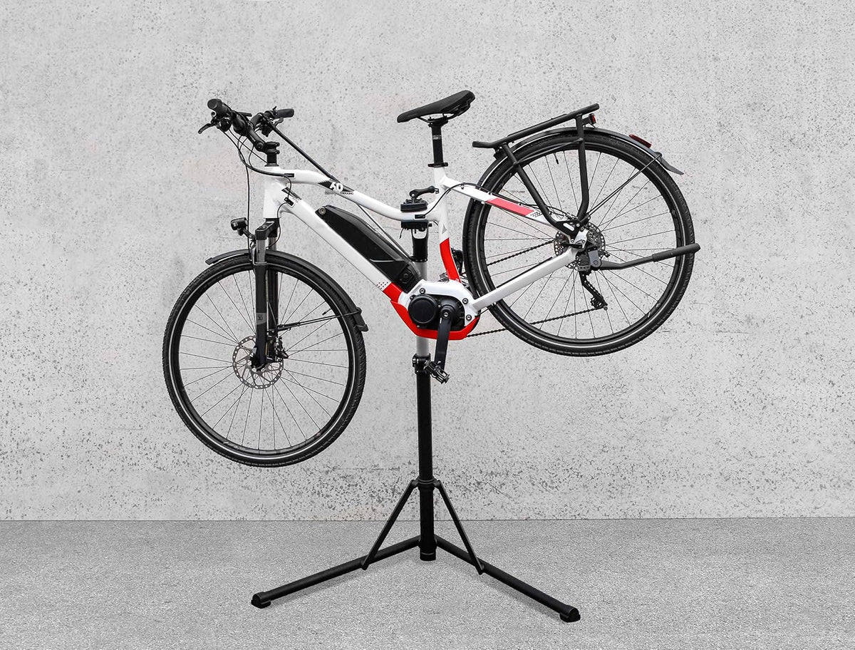 EUFAB 16421 Bicycle Mounting Stand for E-Bikes,Bicycle Stand,Bicycle Racks for E-Bikes,Black - QUORE