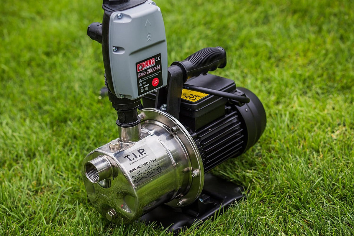 Hydrofoorpomp – Drukpomp – Waterpomp – Tuinpomp – Dompelpomp – 900 Watt Motor – Roestvrijstalen Behuizing met Droogloopbeveiliging