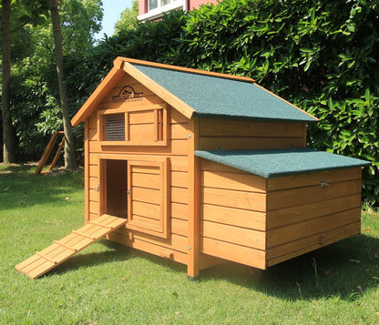 Pets Imperial Savoy Large Chicken Coop Single Nest Box Holds Up to 4 to 6 Birds Depending on Size - QUORE