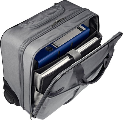 Leitz Smart Traveller Trolley, 44 x 37,5 x 23 cm, zilver