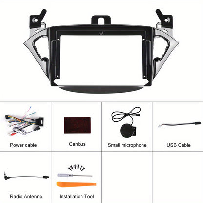 Android 15 Autoradio – Dubbel DIN Radio – Touchscreen Autoplayer – Multimedia Systeem – Navigatie Systeem – 9 Inch Scherm – Wireless CarPlay & Android Auto – Backup Camera Met Microfoon