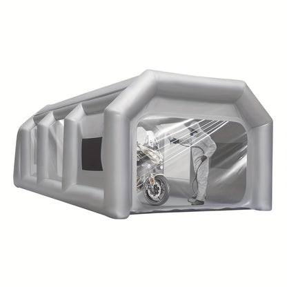 Spuitcabine – Spuitverf Tent – Verfspuitcabine – Spuittent – Verf Shelter – Opblaasbaar – Ruime Werkruimte – Oxford Stof & PVC Frame – Ventilatiesysteem & Snelle Installatie