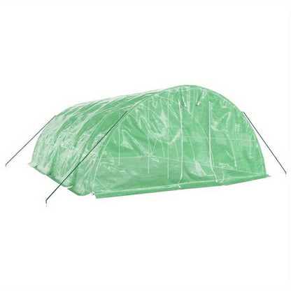 Tuinschuur – Berging – Tuinhuis – Schuur – Opbergunit – Groen – Weerbestendig Staalframe – 30 m² Ruimte – 6x5x2,3 m – Eenvoudig Onderhoud