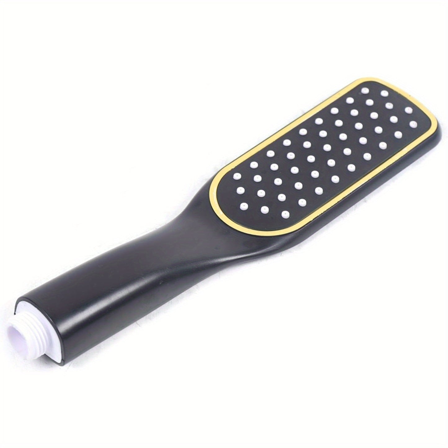 Goodslinesshop 3-Function Bathroom Shower Set Shower Arm Regenerative Shower Hand Shower Shower System Black Bathroom Water Tap Rain Shower Head Set Mounted on the Wall with Soap Holder High-Quality Black Golden